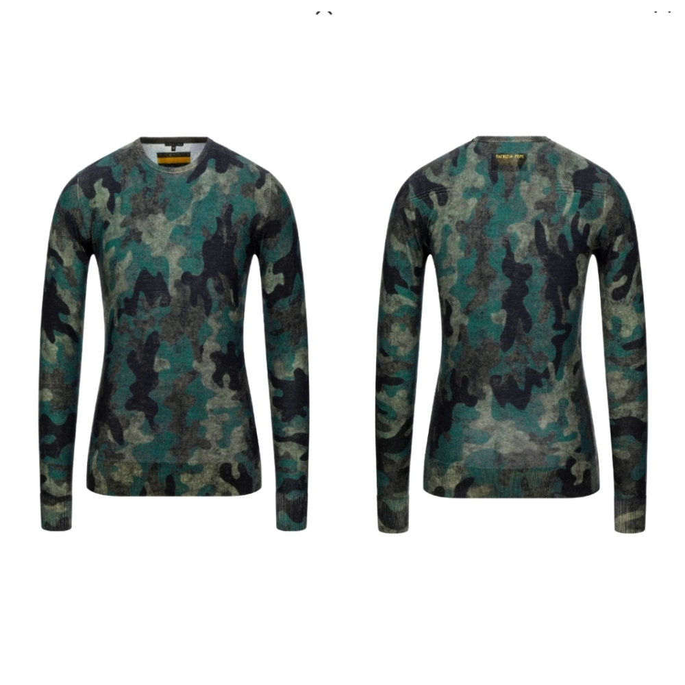 Patrizia Pepe Camo Sweater